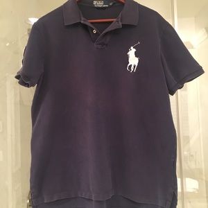 XL navy blue RL polo
